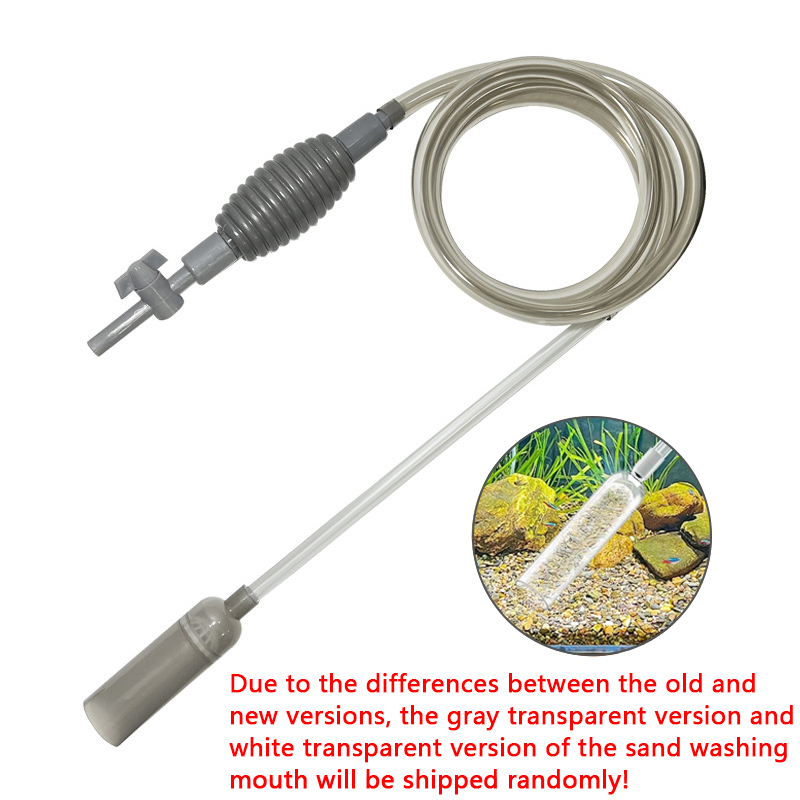 Marine Aquarium Vacuum - 1 Stück Aquarium-Handwasserwechsler, Fischbecken-Luftpumpe, Reinigungswerkzeug, Handlicher