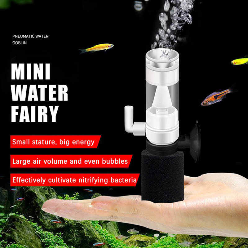Marine Aquarium Bacteria - ♬ Luftbetriebener Aquarium-Schwammfilter mit extrem leisem