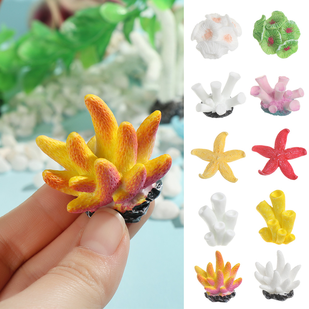 Marine Aquarium Reef - Künstliche Korallen Aquarium Ornamente Simulation Starfish
