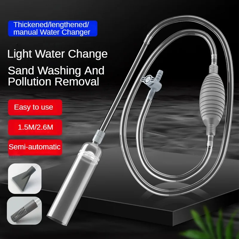 Marine Aquarium Vacuum - Aquarium Siphon Staubsauger Aquarium Wasser Wechsler