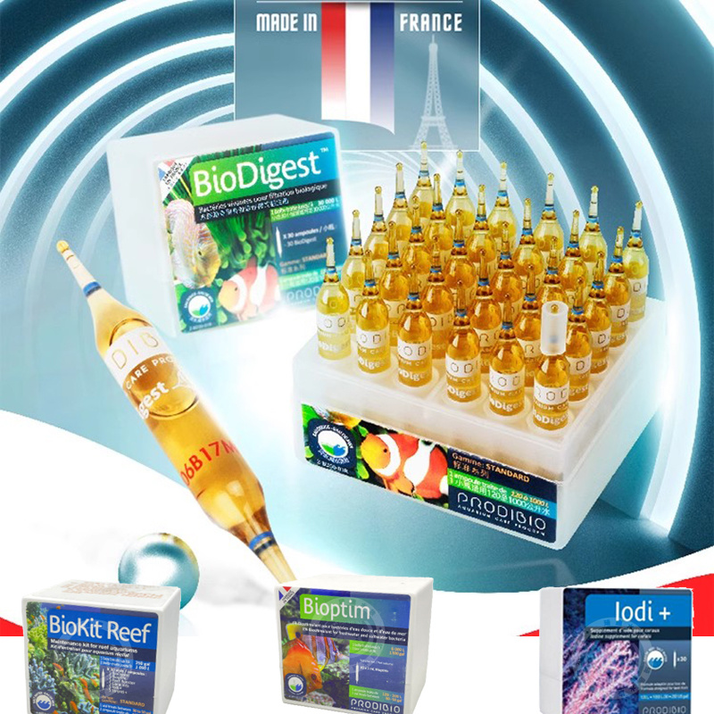 Marine Aquarium Bacteria - Aquarien Prodibio Bio digest Biovert Bioptim