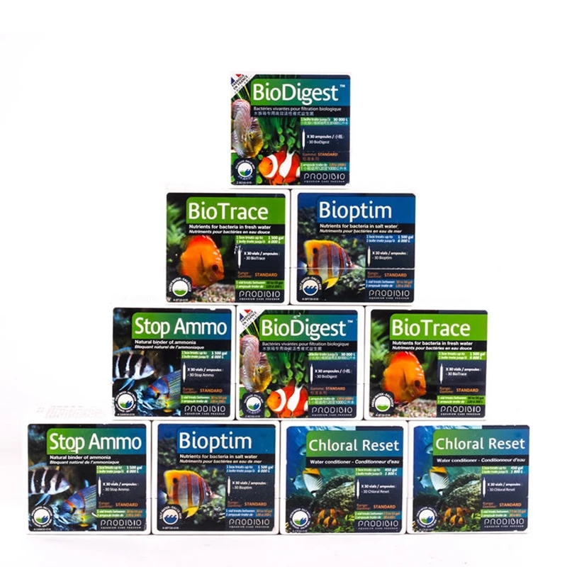 Marine Aquarium Bacteria - Prodibio Biodigest Biotrace Biovert Bioptim Korallen