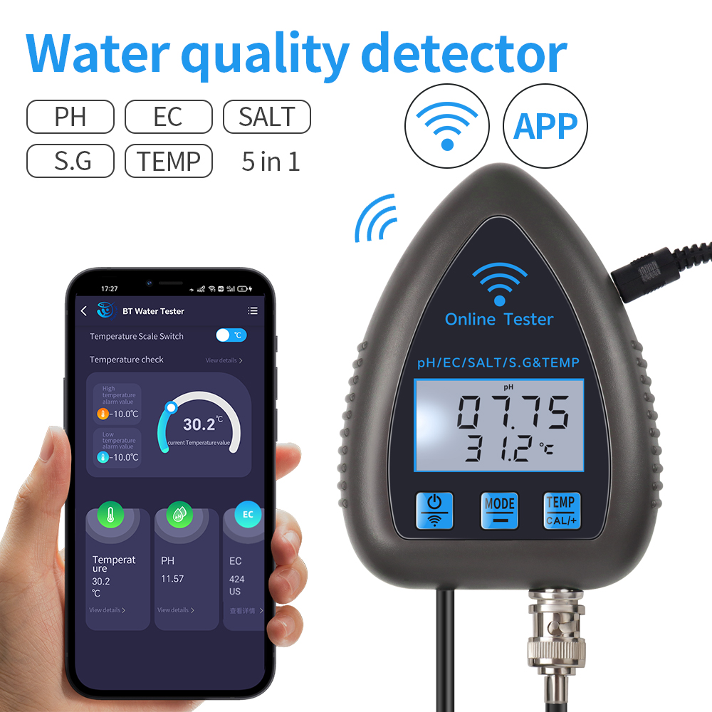 Tuya WiFi 5-in-1 Wasserqualitä – Marine Aquarium Par Meter Bewertung und Preis