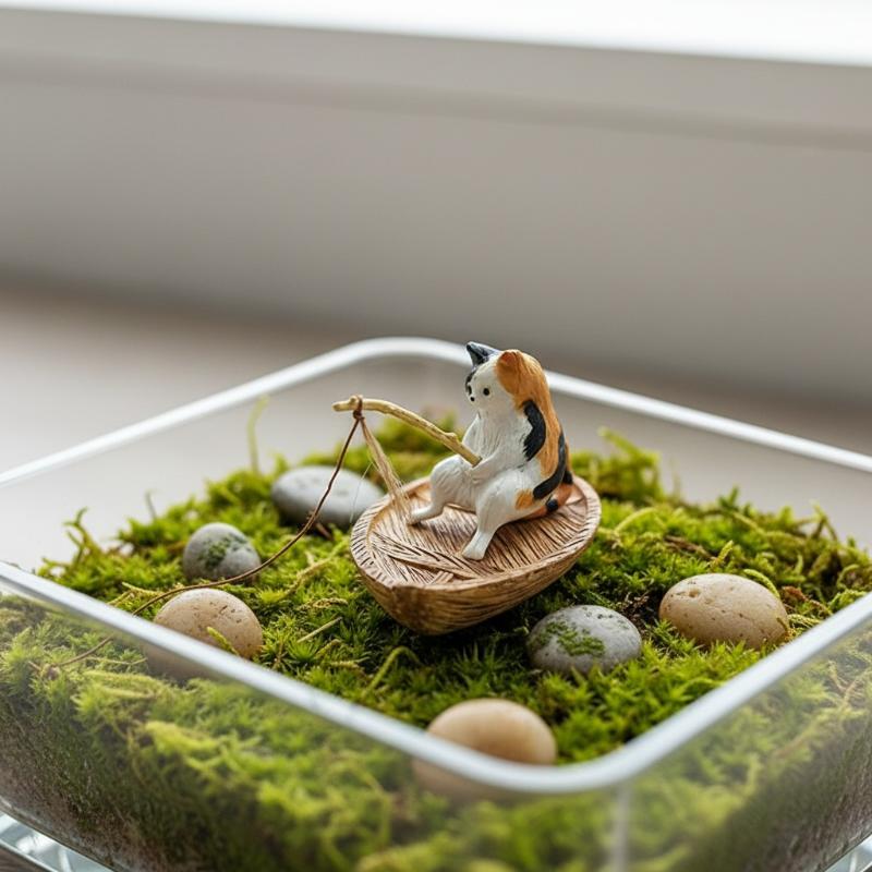 Charmantes 1-teiliges Katzen-F – Aquarium Marina Bewertung und Preis
