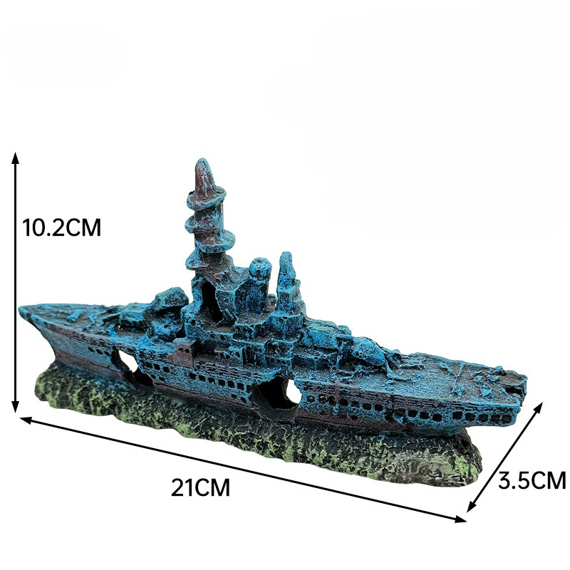 Harz beschädigte Marine Krieg  – Aquarium Marina Bewertung und Preis