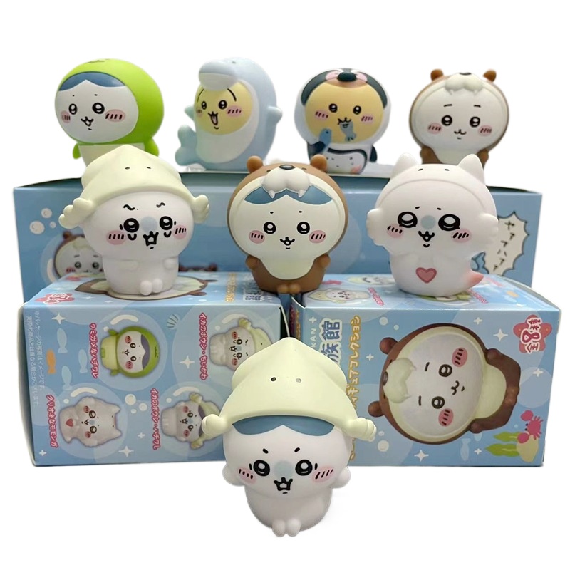 8 Stück/Box Kawaii Chiikawa Aq – Marine Aquarium Kit Bewertung und Preis
