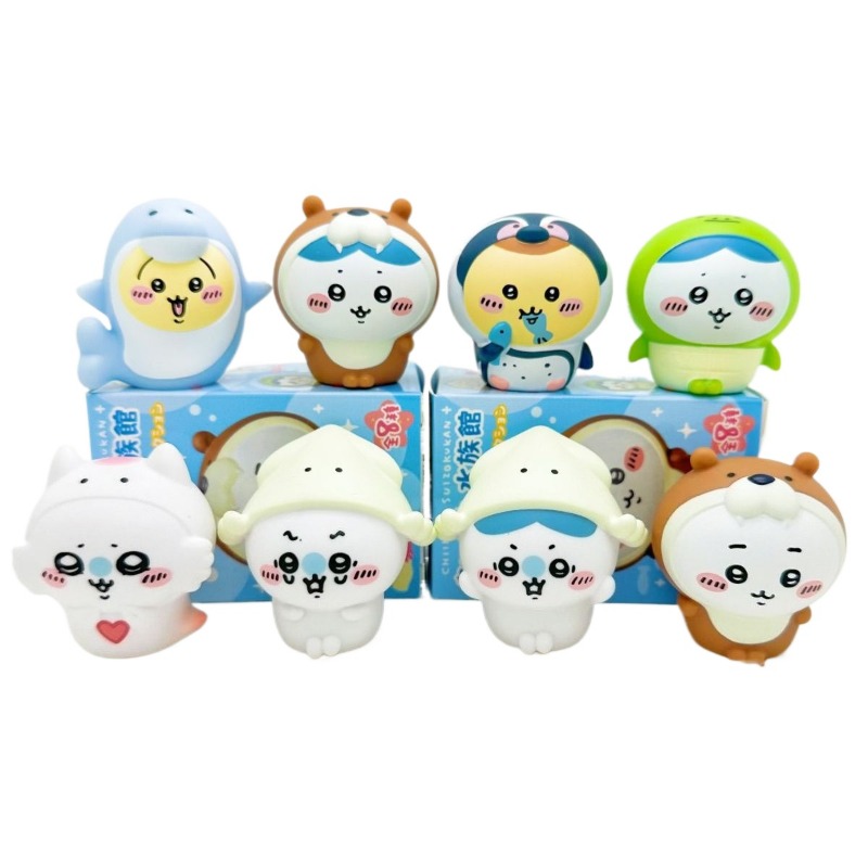 8 Stück/Box Kawaii Chiikawa Aq – Marine Aquarium Kit Bewertung und Preis