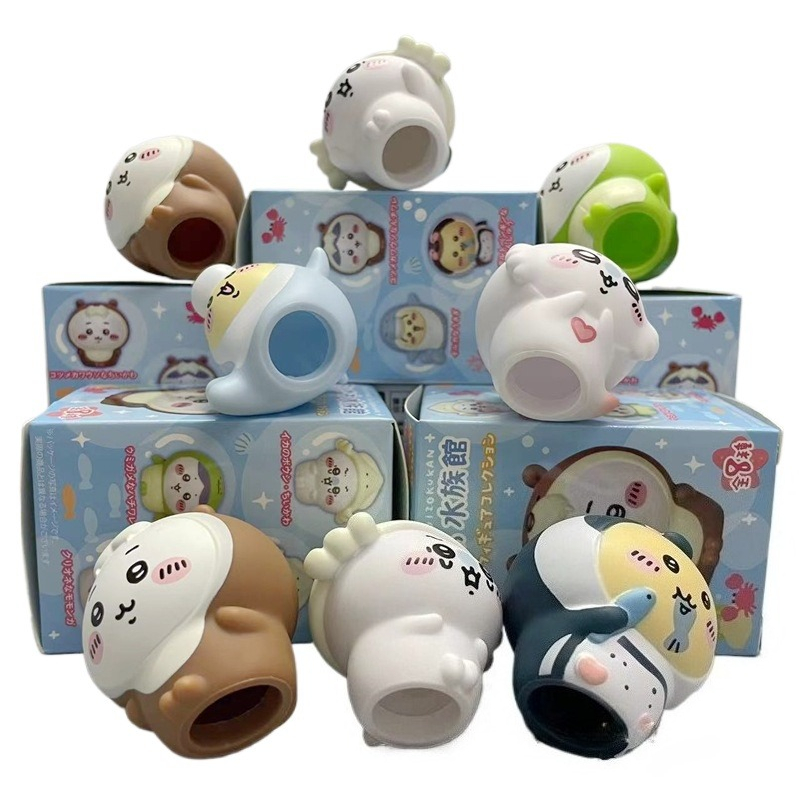 8 Stück/Box Kawaii Chiikawa Aq – Marine Aquarium Kit Bewertung und Preis