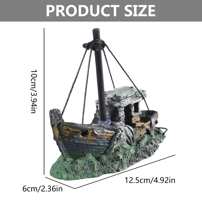 Aquarium versunkenes Schiff De – Aquarium Marina Bewertung und Preis