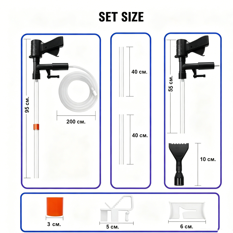 Aquarium Fischbecken Wasserwec – Marine Aquarium Vacuum Bewertung und Preis