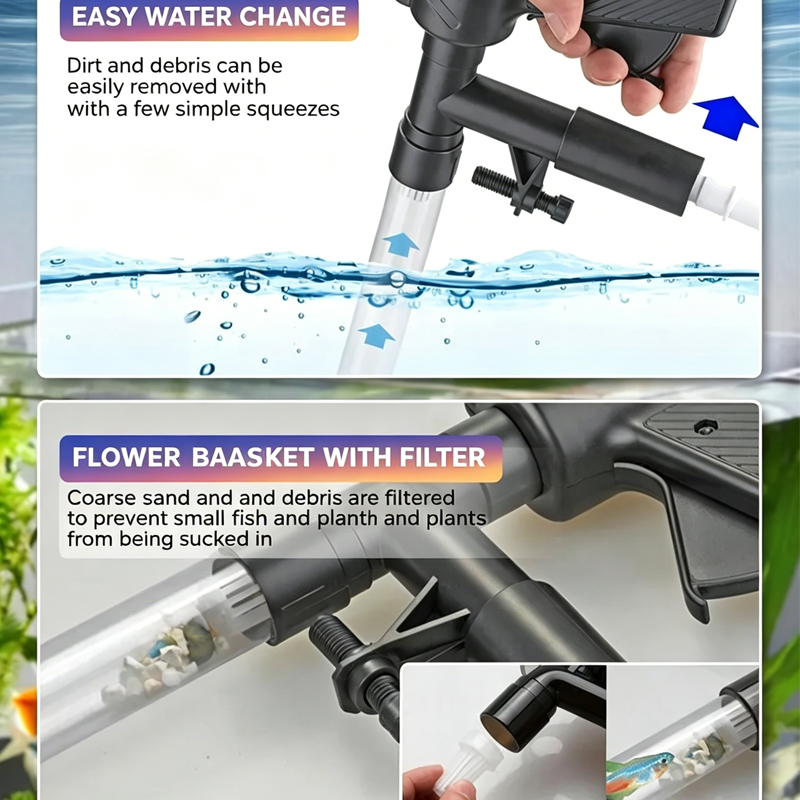Aquarium Fischbecken Wasserwec – Marine Aquarium Vacuum Bewertung und Preis
