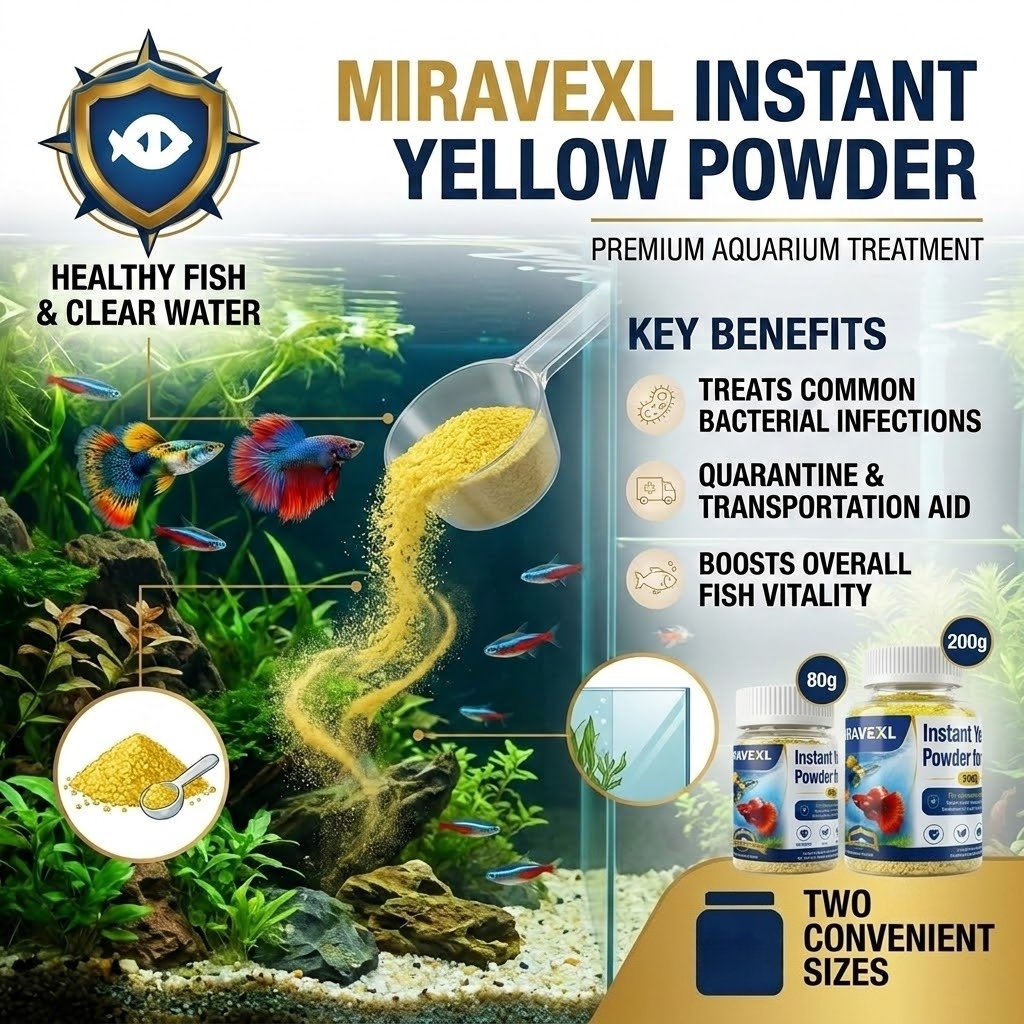 MIRAVEXL Instant Gelbes Pulver – Marine Aquarium Bacteria Bewertung und Preis